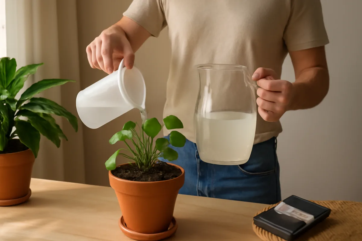 Irrorare le piante con acqua raccolta in casa: il beneficio concreto per portafoglio e ambiente