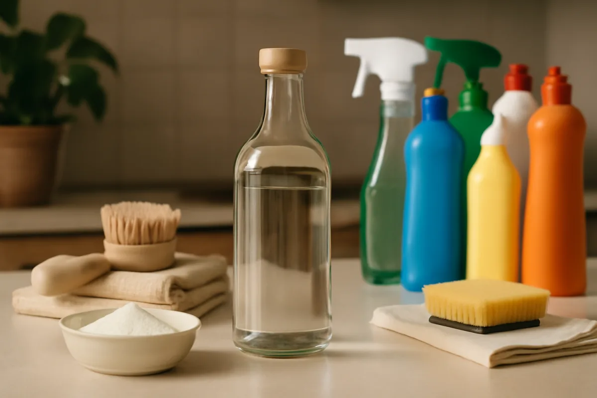 I vantaggi dell’aceto bianco in casa: la soluzione che sostituisce tanti prodotti chimici