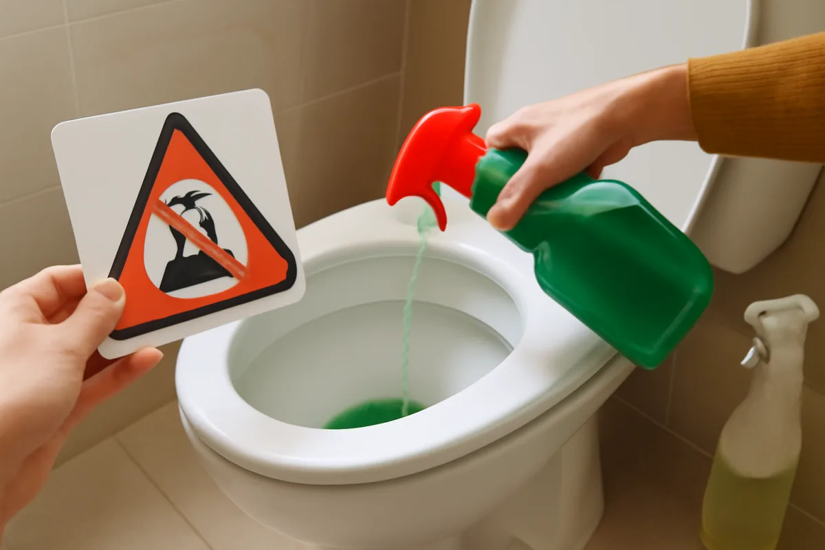 Perché evitare la candeggina nei wc? Il metodo alternativo che disinfetta senza rischi