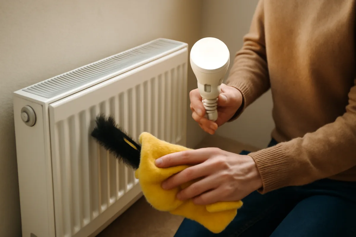 Pulizia dei termosifoni senza sprechi: il metodo per risparmiare sul riscaldamento