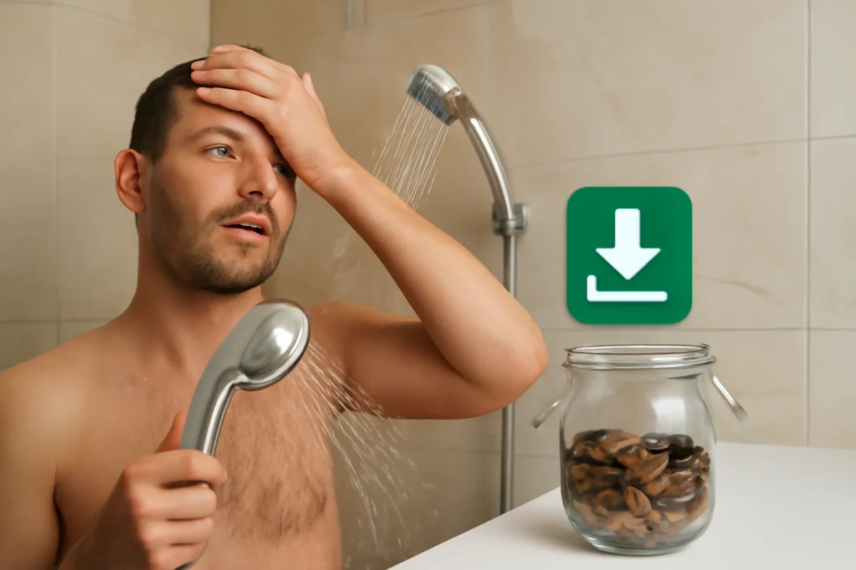 Doccia sostenibile: scopri quanta acqua si risparmia con una semplice modifica